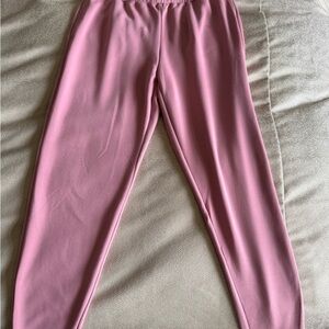 Varley Double Soft Pink Jogger Pants